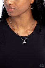 Load image into Gallery viewer, Seize the Initial/Guess Now Its INITIAL-Silver/White Set-M
