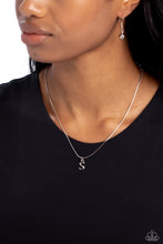 Load image into Gallery viewer, Seize the Initial/Guess Now Its INITIAL-Silver/White Set-S
