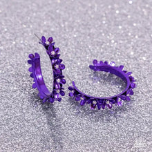 Load image into Gallery viewer, Fashionable Flower Crown-Purple
