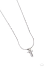 Load image into Gallery viewer, Seize the Initial/Guess Now Its INITIAL-Silver/White Set-T
