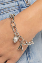 Load image into Gallery viewer, Seize the Initial/Guess Now Its INITIAL-Silver/White Set-A
