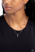 Load image into Gallery viewer, Seize the Initial/Guess Now Its INITIAL-Silver/White Set-T
