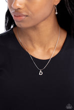 Load image into Gallery viewer, Seize the Initial/Guess Now Its INITIAL-Silver/White Set-D
