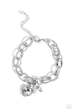 Load image into Gallery viewer, Seize the Initial/Guess Now Its INITIAL-Silver/White Set-A

