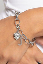 Load image into Gallery viewer, Seize the Initial/Guess Now Its INITIAL-Silver/White Set-J
