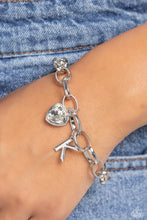 Load image into Gallery viewer, Seize the Initial/Guess Now Its INITIAL-Silver/White Set-K
