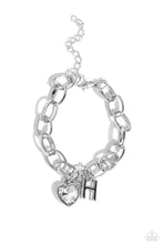 Load image into Gallery viewer, Seize the Initial/Guess Now Its INITIAL-Silver/White Set-H
