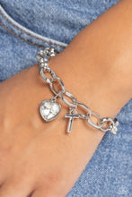 Load image into Gallery viewer, Seize the Initial/Guess Now Its INITIAL-Silver/White Set-T
