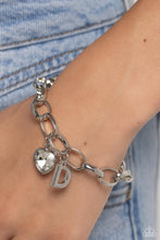 Load image into Gallery viewer, Seize the Initial/Guess Now Its INITIAL-Silver/White Set-D
