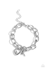 Load image into Gallery viewer, Seize the Initial/Guess Now Its INITIAL-Silver/White Set-K
