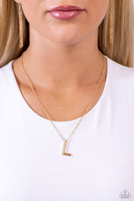 Load image into Gallery viewer, Leave Your Initials (L)-Gold

