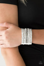 Load image into Gallery viewer, Rhinestone Rumble-White
