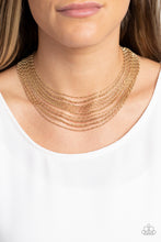 Load image into Gallery viewer, Cascading Chains-Gold
