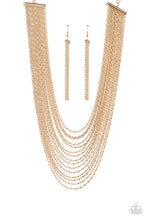 Load image into Gallery viewer, Cascading Chains-Gold
