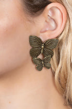 Load image into Gallery viewer, Blushing Butterflies-Brass
