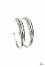 Load image into Gallery viewer, Funky Feathers-Silver
